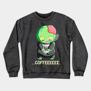 Coffee Zombie Crewneck Sweatshirt